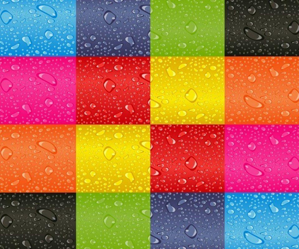 Colourful Grids Android Wallpaper 960x800 Phones HD Wallpaper