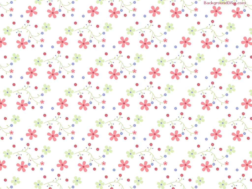 image For > Pink Floral Tumblr Background