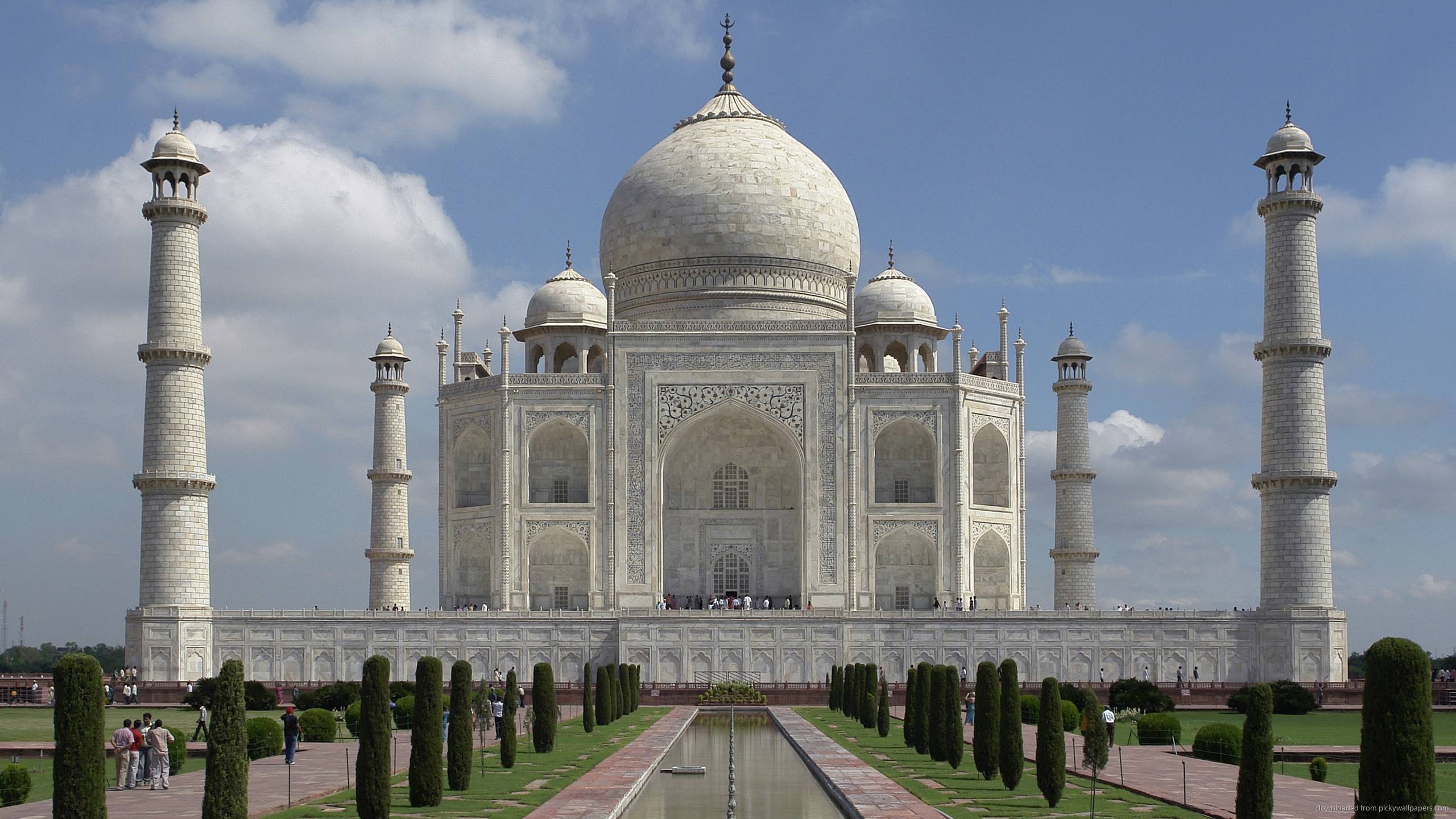 Download 2560x1440 Taj Mahal Wallpaper