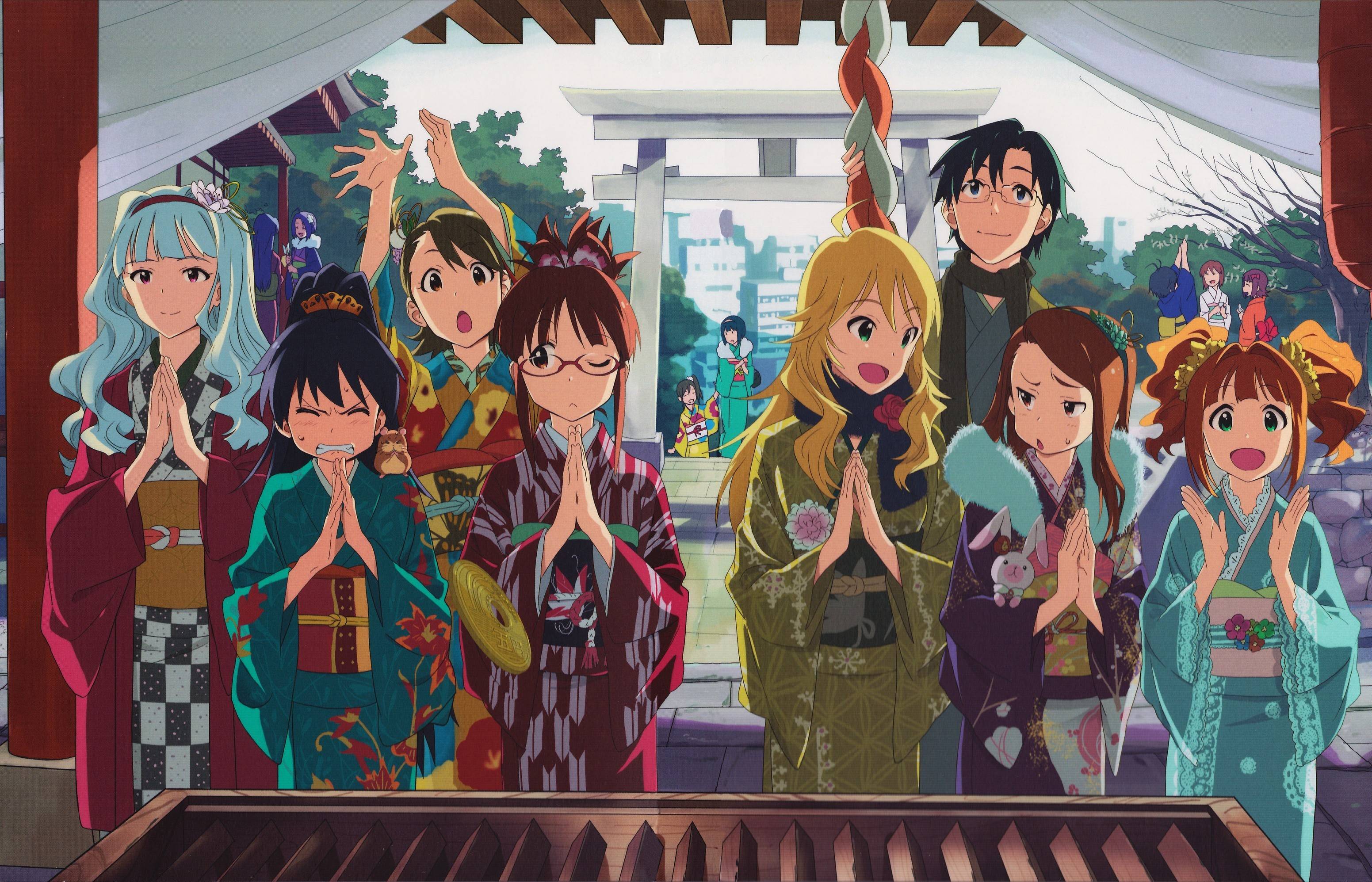 Kimono Anime 3103×1995 Wallpaper 2196736