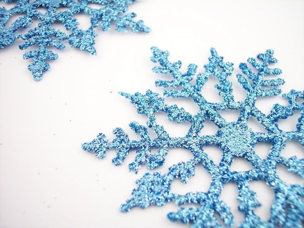 Blue Snowflake Background 7729 HD Wallpaper in Others