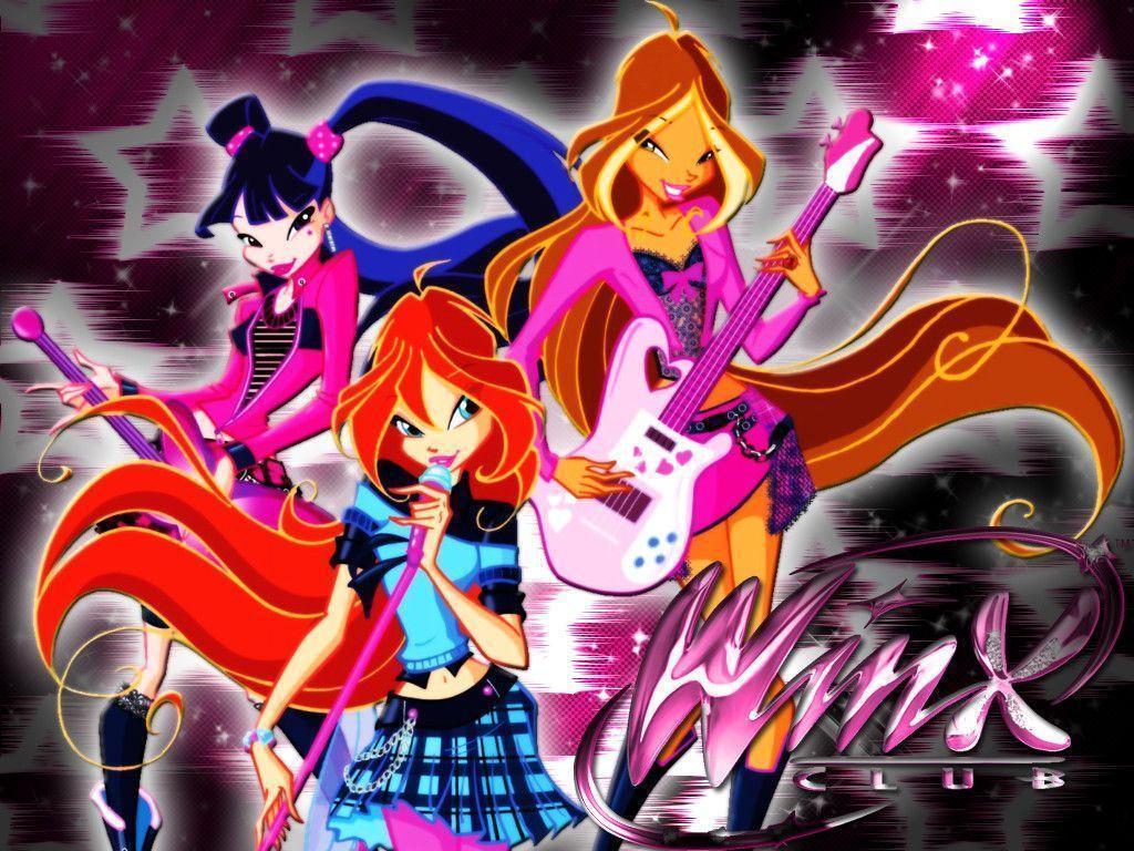 Winx Club Rock&;n&;Roll Winx Club Wallpaper