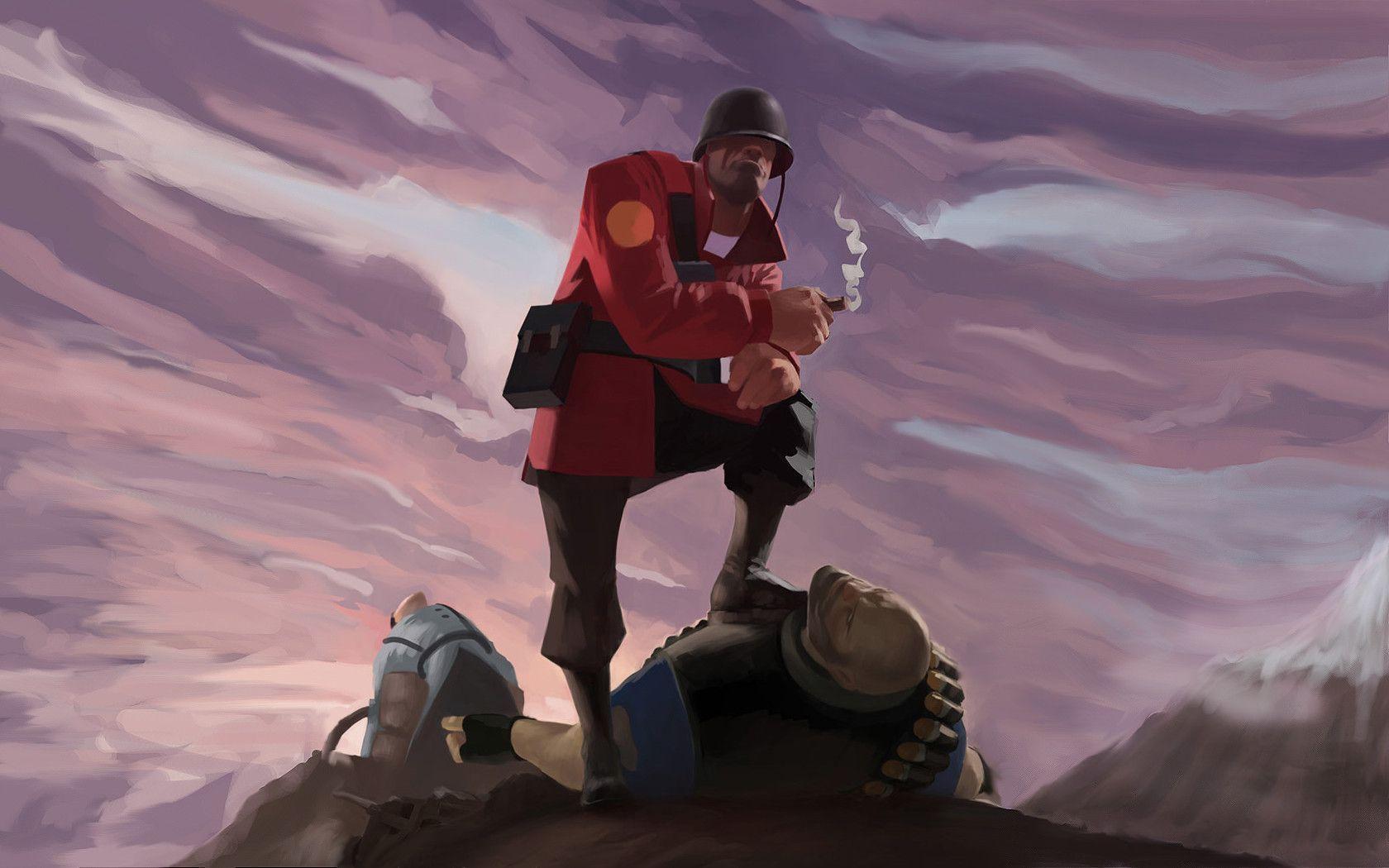  Team  Fortress  2 Soldier  Wallpapers Wallpaper Cave