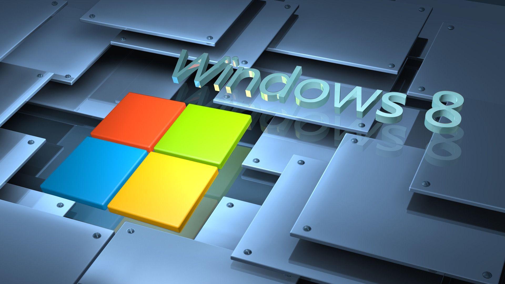 3D Windows 8 1920 x 1080 Wallpapers