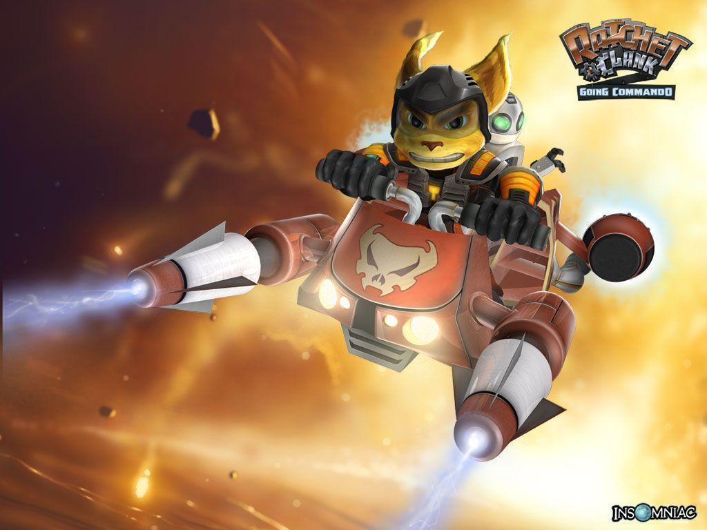 Wallpaper from Ratchet & Clank, Going Commando Galaxy