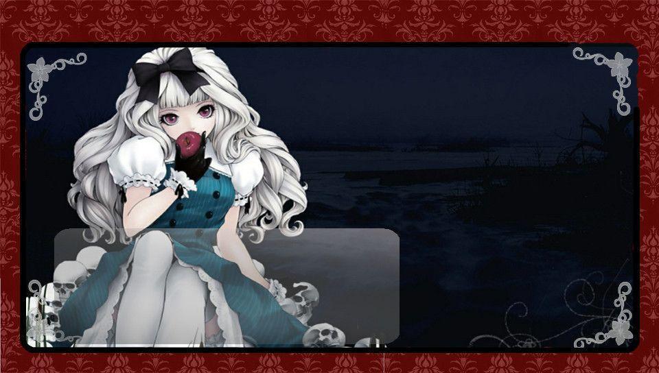 Anime Gothic Lolita Lockscreen PS Vita Wallpaper PS Vita