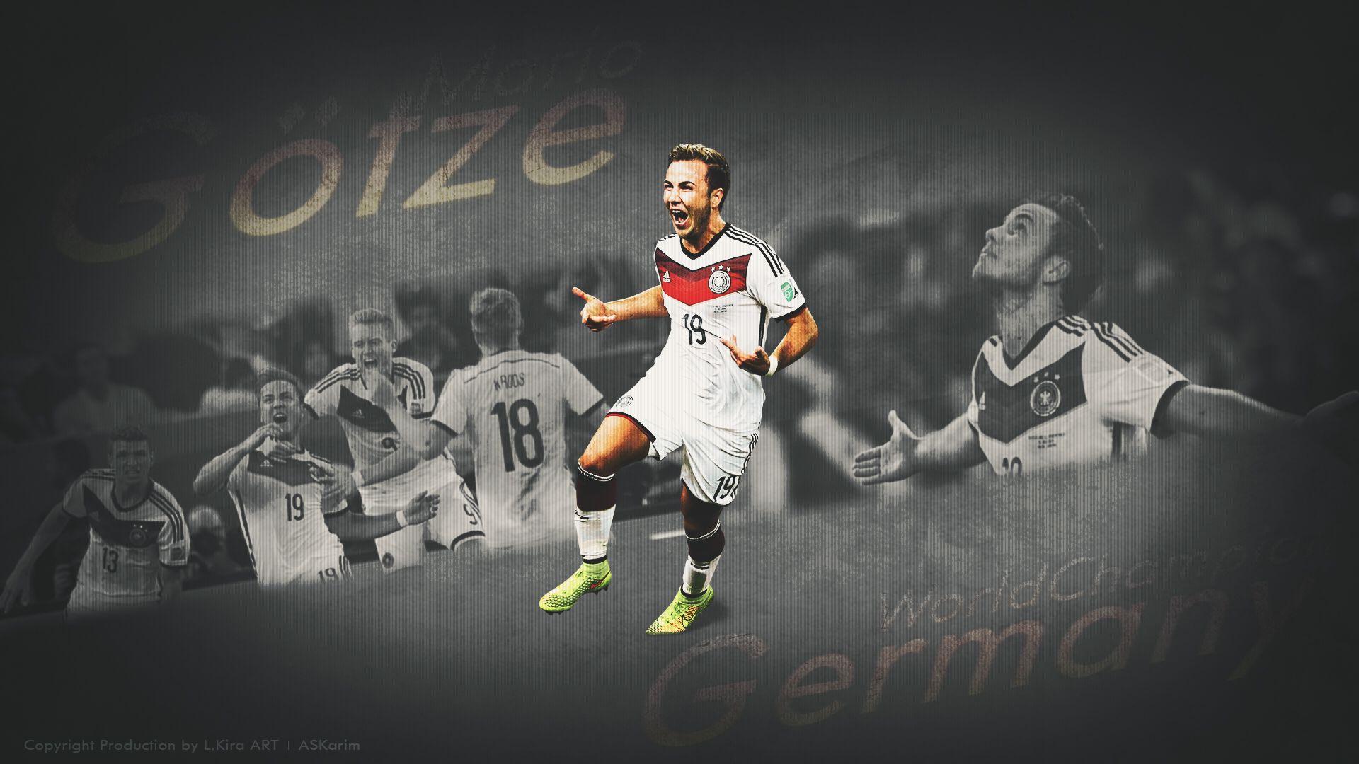 Mario Gotze argentina vs germany worldcup goal HD Wallpaper