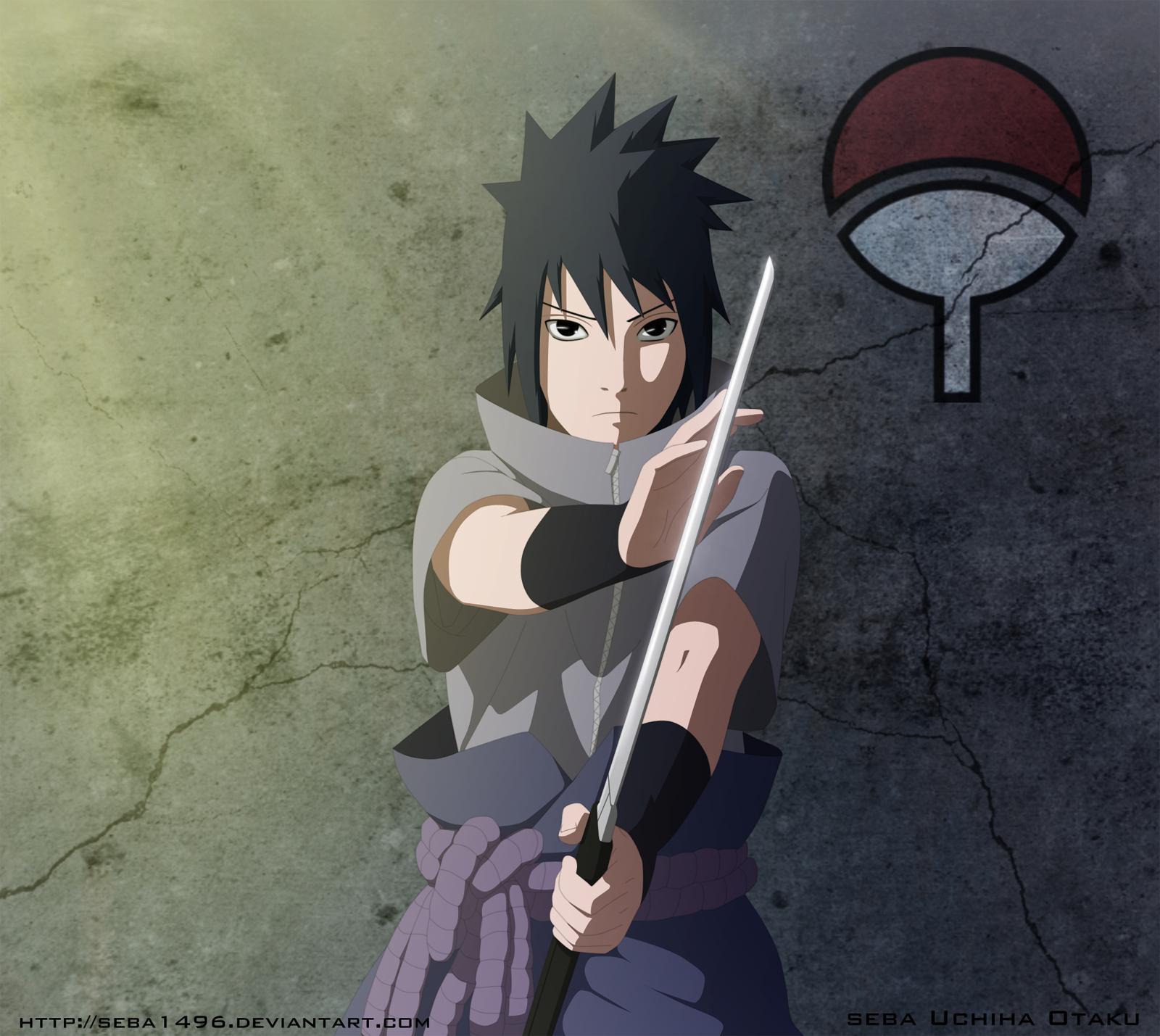 Sasuke Uchiha Taka Wallpaper. Drawing and Coloring for Kids