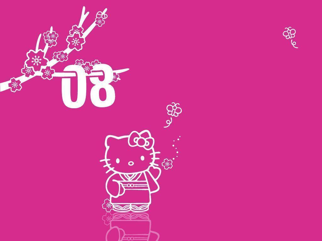 Hello Kitty Junkie Umbrella Desktop Wallpaper. Hello Kitty Junkie