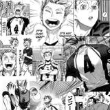 Haikyuu Manga Panels Wallpapers