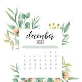 December 2022 calendar wallpapers