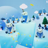 Sliding Bears Wallpapers