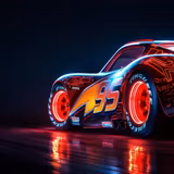 Lightning McQueen Neon Wallpapers