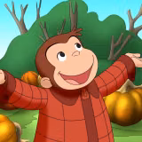 Fall Curious George Wallpapers