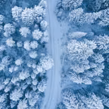 4k Winter Aerial View Wallpapers