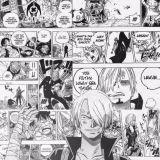 Sanji Manga Panel Wallpapers