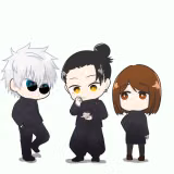 Chibi JJK Characters Wallpapers