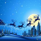 Christmas Reindeer And Sleigh Wallpapers