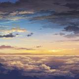 Anime Sky And Clouds HD Wallpapers