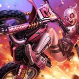 Gwenpool Motorcycle Wallpapers