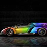Rainbow Lamborghini Wallpapers