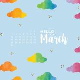 March 2019 Calendar Wallpapers