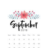 September 2019 Calendar Wallpapers