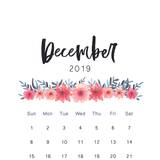 December 2019 Calendar Wallpapers