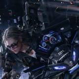 Cyberpunk Motorcycle Biker Girl Sci-fi Wallpapers