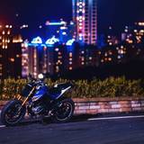 Street Race Motorcycle Night City 4k Wallpapers
