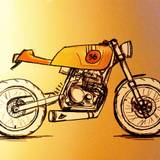 Motorcycle Sketches Wallpapers