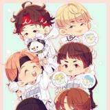BTS Anime Cool Wallpapers