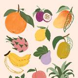 2D Fruit Wallpapers