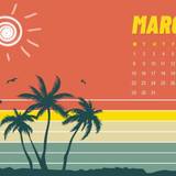 March 2021 Calendar Wallpapers