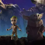 Baby Yoda And Groot Wallpapers