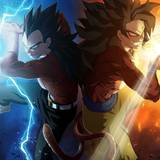 SSJ4 Goku And SSJB Vegeta Wallpapers