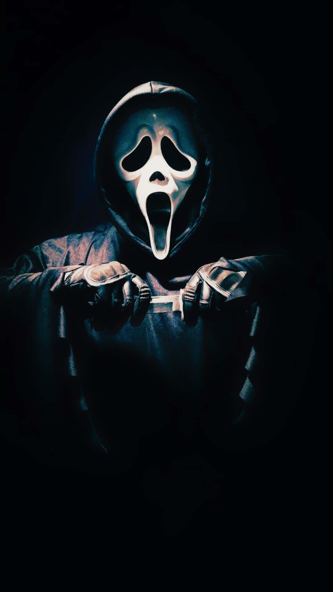 Download Duct Tape Ghost Face PFP Wallpaper