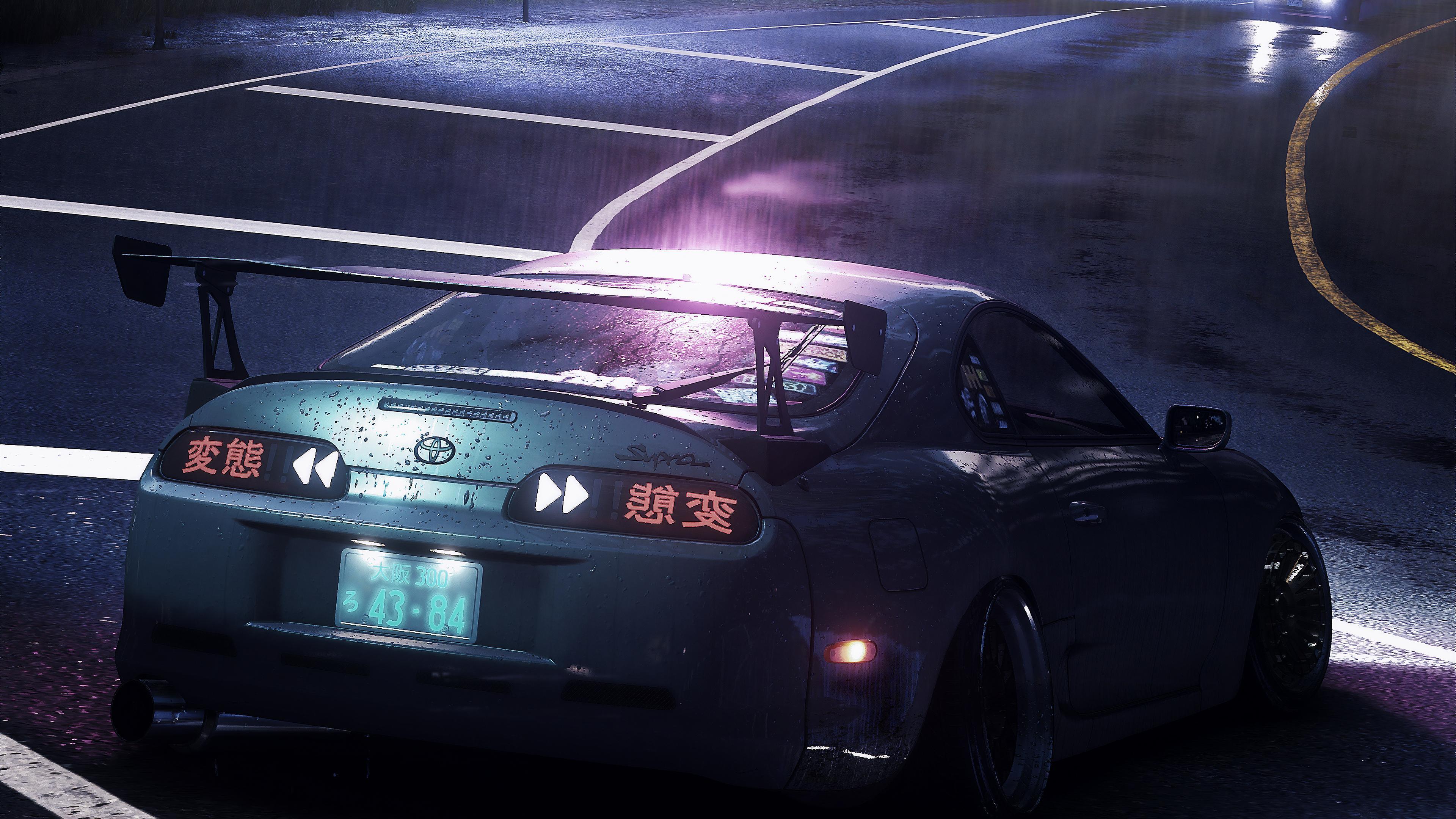 Toyota Supra Need For Speed, HD Games, 4k Wallpaper, Image