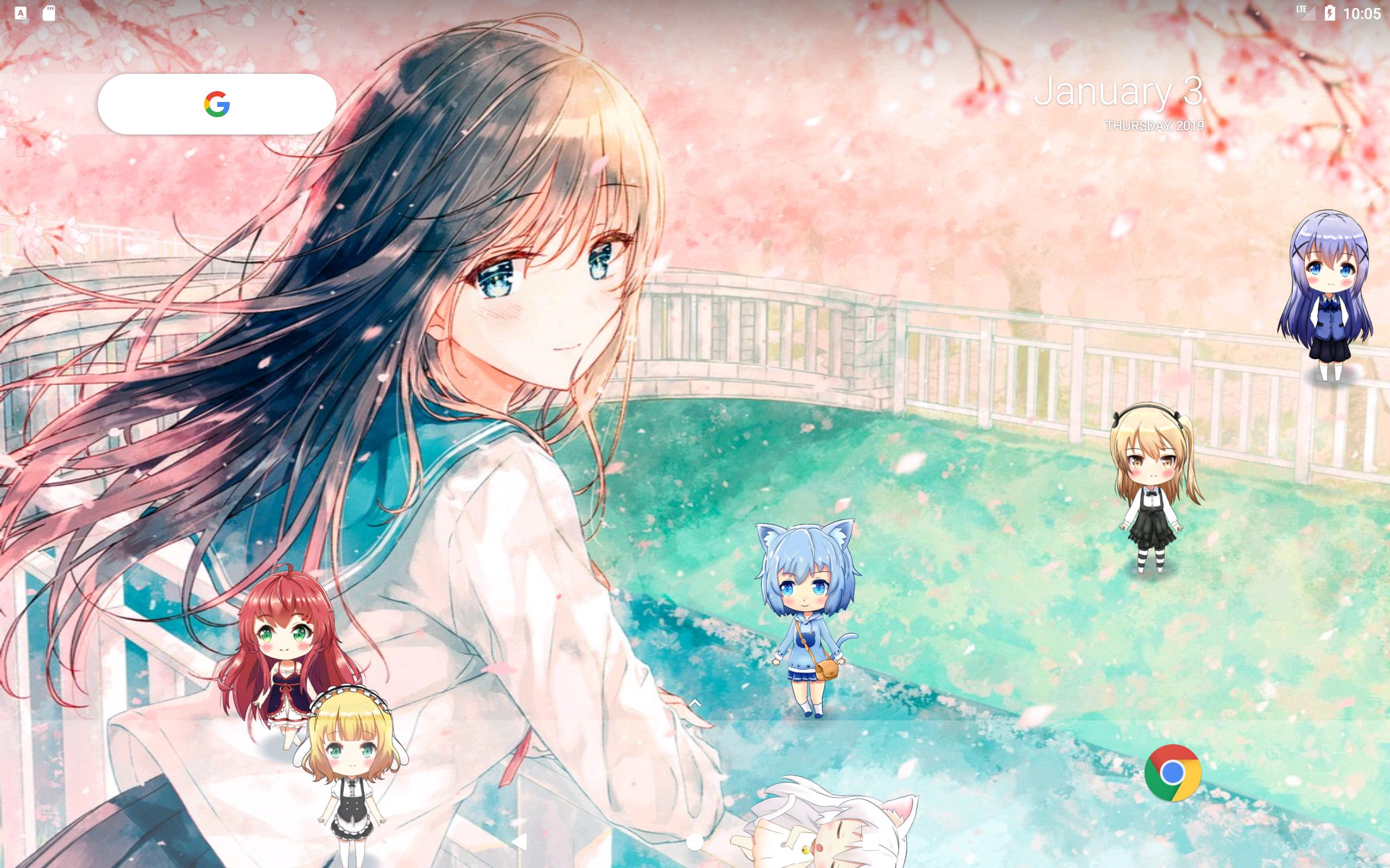 Lively Anime Live Wallpaper for Android