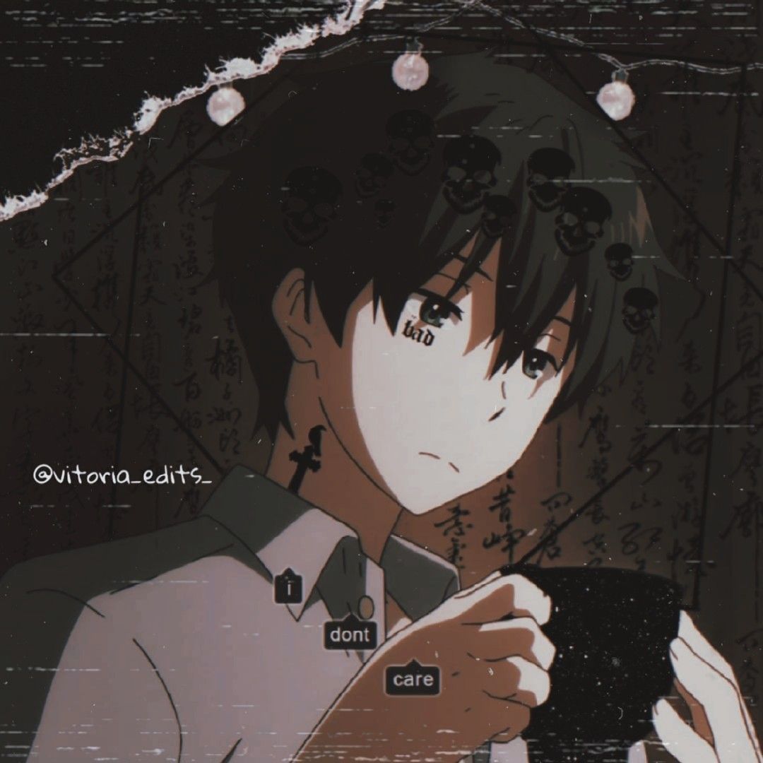 Aesthetic Boy Anime Profile Picture. Monica Gallery. Cute anime wallpaper, Kiznaiver anime, Aesthetic anime